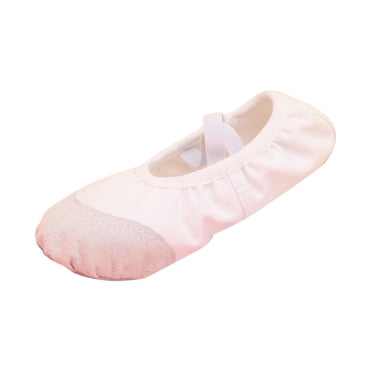 Espadrilles pour Enfants Espadrilles pour Filles Légères Flexibles Chaussures de Danse Semelle Non Ballet Performance Intérieur Yoga Gym Chaussures pour Tout-Petits Enfants Taille:8-9 Ans