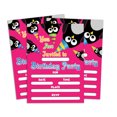thumbnail image 1 of Darling Souvenir Pink Birthday Invitation Card Printable Fill or Write In Blank Invites Party Supplies Pack Of 28 5 x 7 Inches, 1 of 5