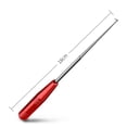 thumbnail image 2 of Stainless Steel Fishing Hook Remover Tool - Rustproof Unhooking Pliers for Catch and Release, Smooth Throat Hook Extractor, Essential Fishing Gear for Bass Trout Saltwater Freshwater Anglers, 2 of 4