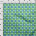 thumbnail image 3 of oneOone Cotton Poplin Green Fabric Floral Sewing Craft Projects Fabric Prints By Yard 42 Inch Wide, 3 of 4