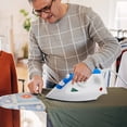 thumbnail image 1 of TopLLC Household Handheld Steam Electric Iron Small Portable Iron 1200W Suitable For Clothes Five-Level Temperature Adjustment Thermostat Control portable iron, 1 of 7
