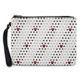 thumbnail image 1 of Disney Minnie Mouse Head Icon and Dots AOP Pocket Wristlet Wallet, 1 of 7