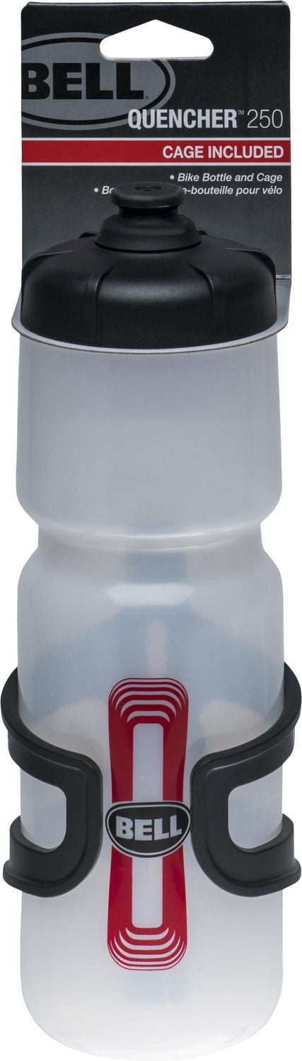 Bell Sports Quencher™ 250 Water Bottle + Cage, 26oz capacity