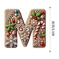thumbnail image 3 of Lisbinx On-Trend Low Spend Christmas Decorations 26 Letters Pendant Ornaments - Personalized DIY Xmas Tree Hanging Decor, 3 of 4