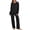 Black, variant on Tnhcen Women's Soft Pjs Viscose from Bamboo Pajamas Set Long Sleeve Loungewear Wide Leg Pants Homewear Set S-2XL