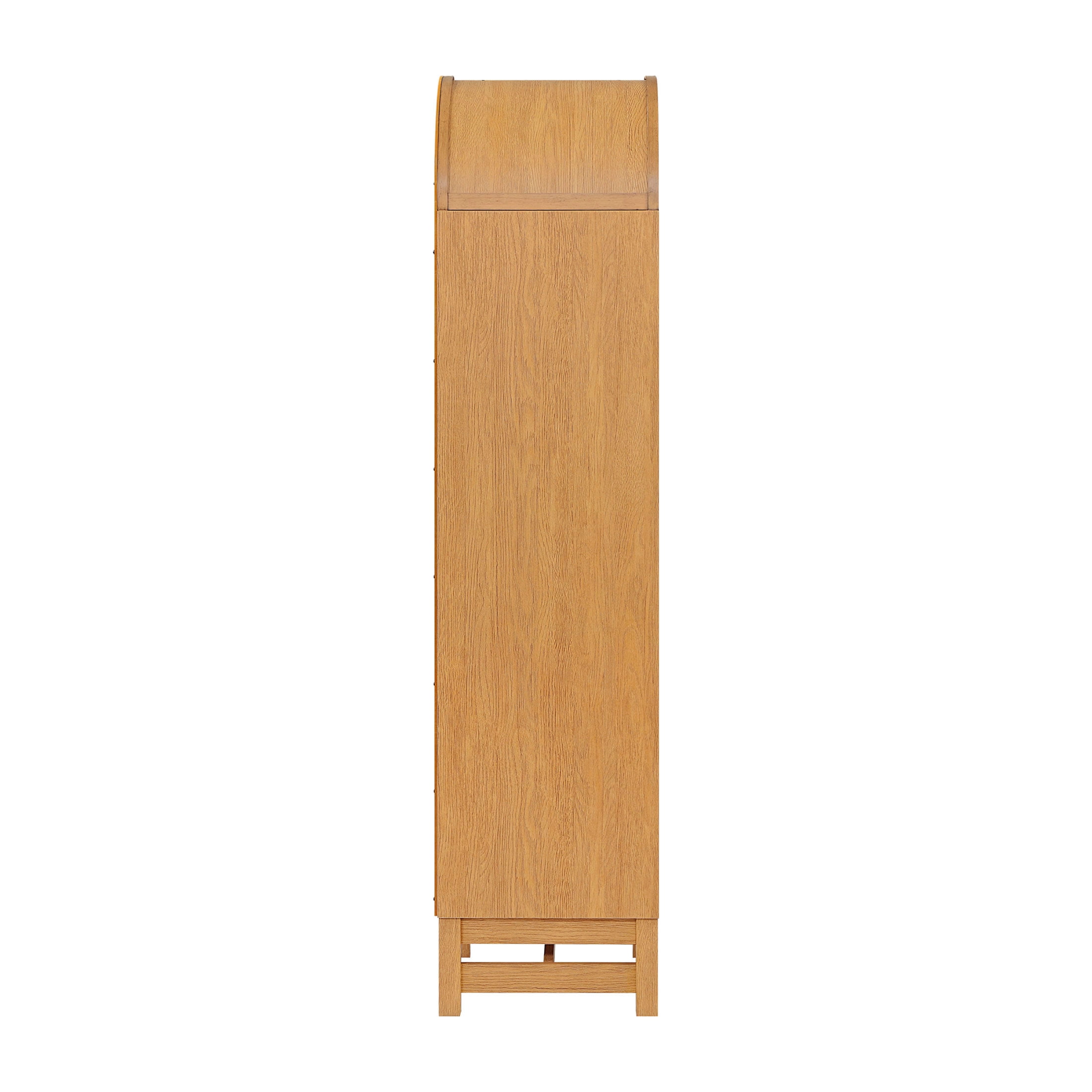Better Homes & Gardens Juliet Narrow Arch Bookcase, Light Honey, for Adults