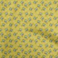 thumbnail image 1 of oneOone Viscose Jersey Yellow Fabric Owl Craft Projects Decor Fabric Printed By The Yard 60 Inch Wide, 1 of 5