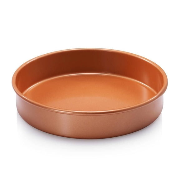 Gotham Steel Diamond Plaque de cuisson ronde antiadhésive Cerama