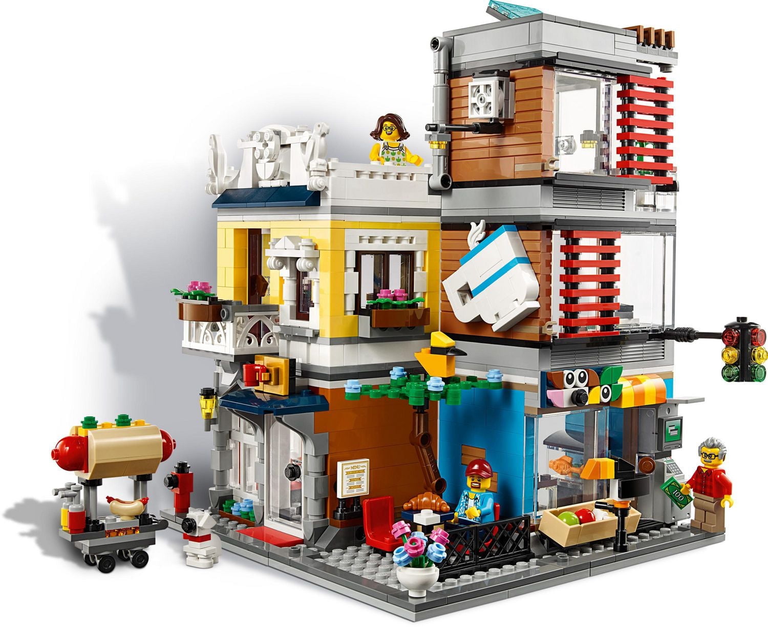 LEGO® Creator L'animalerie et le café 31097