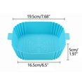 thumbnail image 3 of TIMIFIS Air Silicone Pots en pour Friteuse à, Panier en Silicone pour Friteuse à Air Chaud, Accessoires de Four pour Friteuses à Air Sûrs pour les Aliments, Remplacement du Papier Parchemin, Doublure Réutilisable en Silicone pour Friteuse à Air s'Adapte à la Friteuse à Air, 3 of 5