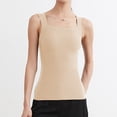 thumbnail image 1 of SHIXIAOO Women's Body Shaping Vest Seamless Square Neck Compression Top Body Shaping Warm Vest, 1 of 3