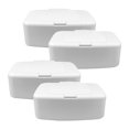 thumbnail image 2 of 4 Pcs Boîte de Rangement pour Lingettes Rechargeable Grande Capacité Boîte Scellée pour Distributeur de Lingettes, 2 of 9