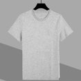 thumbnail image 1 of Lefu Mode Hommes T-Shirts à Manches Courtes Col Rond Ajusté Décontracté, 1 of 7