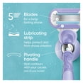 thumbnail image 2 of Venus Extra Smooth Contour Women's Razor with Reusable Razor Handle, 2 Razor Blade Refills and Shower Holder, 2 of 14