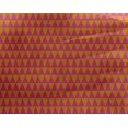 thumbnail image 5 of oneOone Georgette Viscose Fabric Triangle Geometric Print Fabric By Yard 42 Inch Wide, 5 of 5