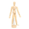 thumbnail image 1 of Wooden Puppet Ornament Mannequin Mini Toy Drawing Doll Human Figure Ornament Figure Drawing Model Manikin Figure Drawing Figure Manikin Body Movable Manikin Toy, 1 of 9