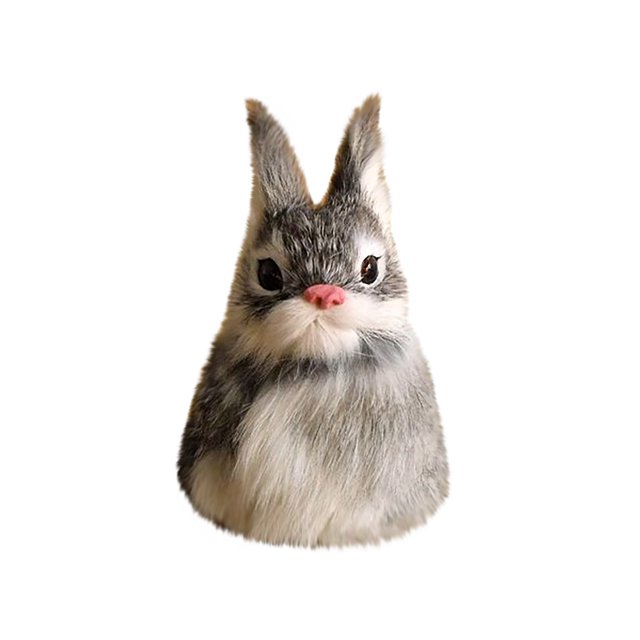 SMihono Polyethylene Imitation Rabbit Animal Sculpture Garden Decoration Home Decoration on Clearance