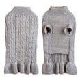 thumbnail image 1 of Hearth & Gear Turtleneck Warm Elegant Rope Pet Sweater Stretch Knit Ruffled Sweater Dress Pet Clothes for Small Dogs Boy Pet Clothes for Medium Dogs Summer Pet Clothes for Medium Dogs Girl Pet Clothes, 1 of 5