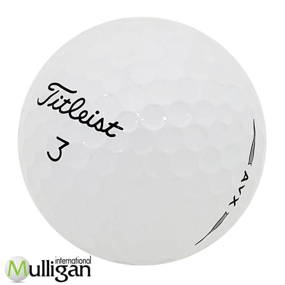 Mulligan -  60 Titleist AVX 2024 4A Recycled Used Golf Balls