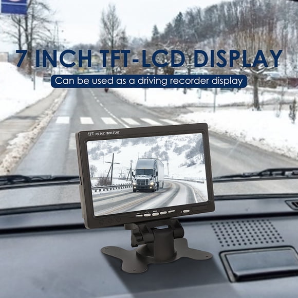 Truck Safety Observed 7 Inch Hd Screen Parking Aid Car Monitor