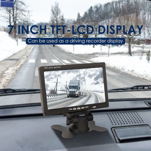 Truck Safety Observed 7 Inch Hd Screen Parking Aid Car Monitor
