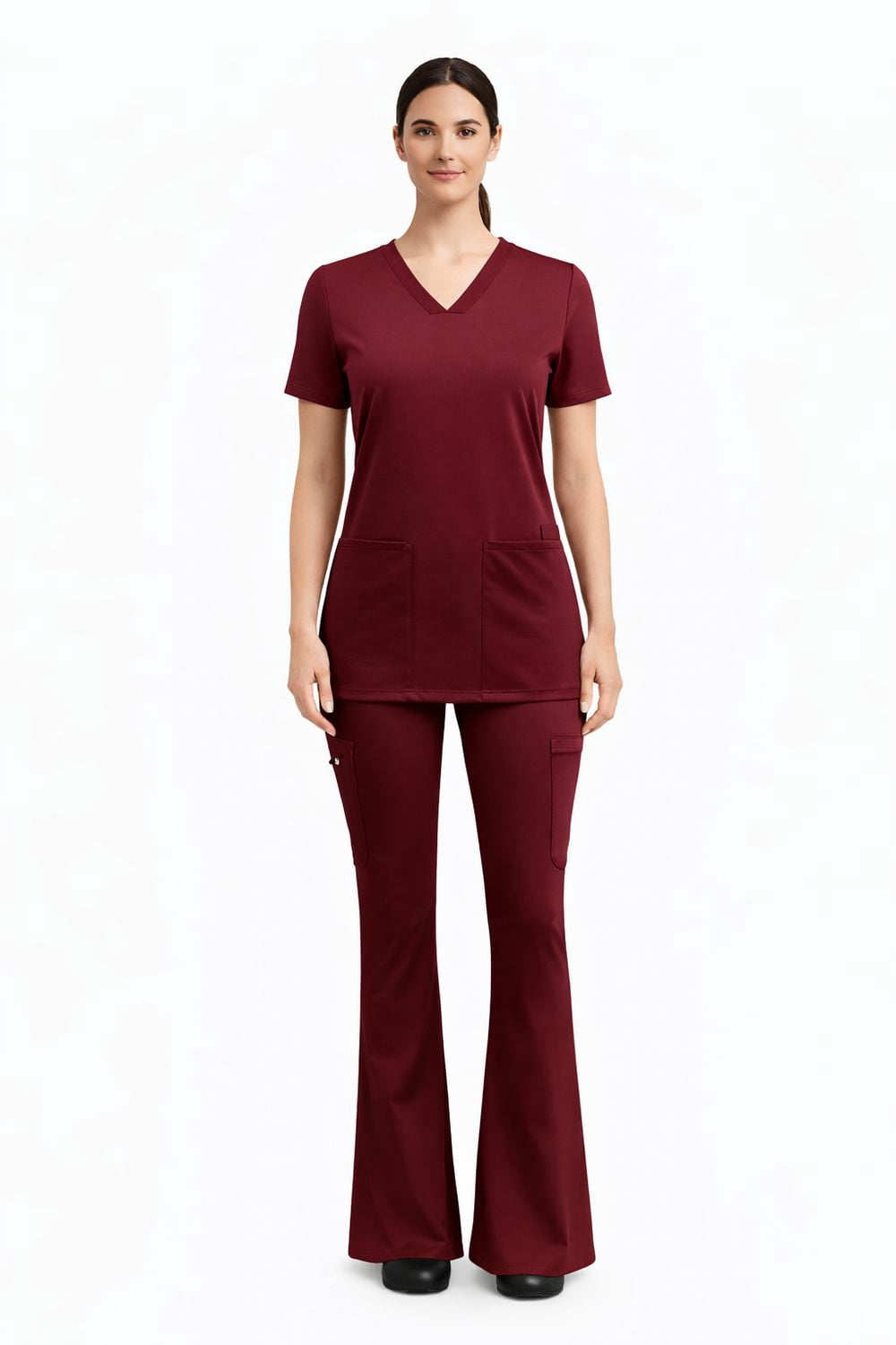 Pantalons médicaux évasés pour femmes FLEX SCRUBS™
