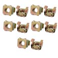 thumbnail image 1 of Unique Bargains 10pcs M8 65Mn Spring Steel Captive Cage Nut for Server Shelf Cabinet, 1 of 3