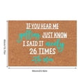 thumbnail image 3 of Runner Rug Indoor Door Mat Front Door Mat Door Mat Entrance Door Entry Mat Absorbent Bathroom Fun Floor Mat Non-Slip Doormat for Home Entrance Tire Mats for Garage Floor 16x24IN, 3 of 7