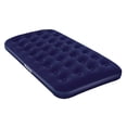 thumbnail image 2 of Bestway Lit Pneumatique Floqué Simple, Bleu, 2 of 3