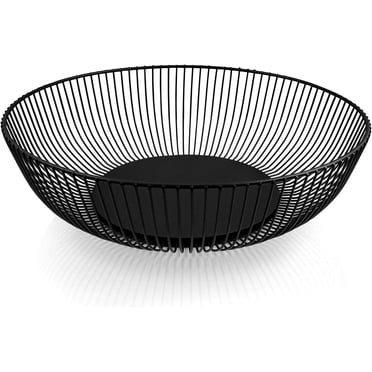 Fruit Basket with Elegant & Modern Design, Mesh Vegetable Bowl with Large Capacity and Rust-Proof Coating for Home Decor, Kitchen Counter, Table Centerpieces, Perfect for Fruits, Veggies, Snacks