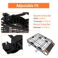 thumbnail image 4 of AKDSteel Universal Roof Rack Basket, 64x39/46x36 Inch Steel Cargo Carrier with Adjustable Extension, 200 lbs Capacity for SUV, 4 of 7