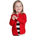 thumbnail image 4 of XZNGL Toddler Girl&boy Baby Infant Kids Autumn And Winter Sweater Candy Color Cardigan Solid Color Small Cardigan Childrens Sweater, 4 of 9