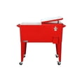 thumbnail image 4 of Permasteel Patio Cooler 80QT - Red, 4 of 5