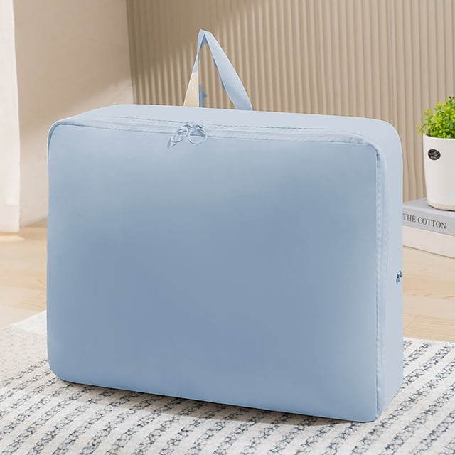 LSLJS Clothes Storage, Foldable Thick Fabric Blanket Storage Bags, Storage Containers for Organizing Bedroom, Closet, Clothing, Comforter, Organization and Storage with Handle, Moving Supplies