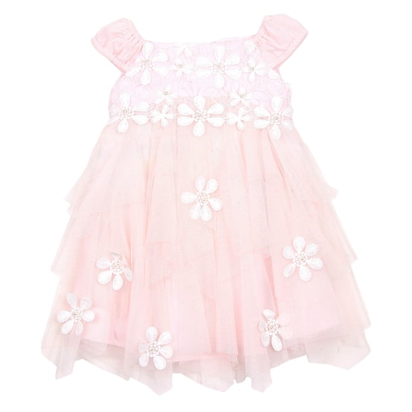 Biscotti Little Girls' Tiered Dress Pick a Posy, Sizes 12M-4 - 4T