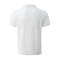 thumbnail image 3 of Pisexur Mens Ribbed Dress Shirts Short Sleeve Relaxed Fit Golf Shirt Tops Summer Solid Color Collar Button Down Blouses Casual Work Out Shirts for Mens Trendy, 3 of 3