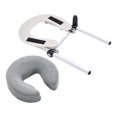 thumbnail image 3 of lionlar Massage Table Face Down Pillow Comfort Practical Premium Face Cradle Cushion Light Gray, 3 of 8