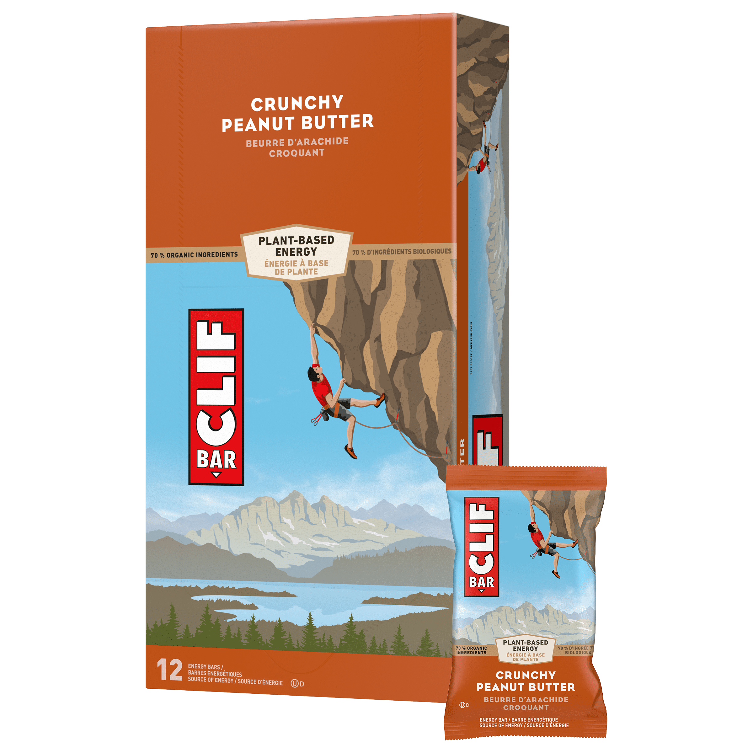 Clif bar Crunchy Peanut Butter Energy Bars