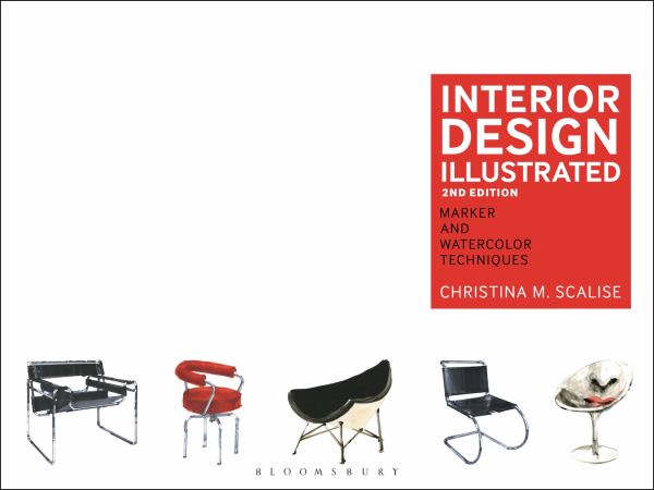 Design d'Intérieur Illustré, Techniques de Marquage et d'Aquarelle