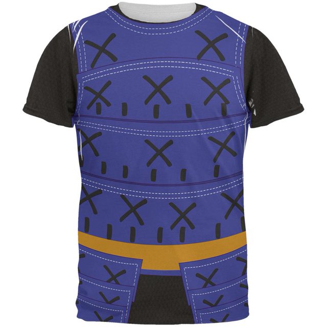 Halloween Samurai Costume All Over Mens T Shirt