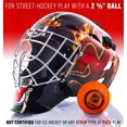 thumbnail image 2 of Franklin Sports GFM 1500 NHL Devils Goalie Face Mask, 2 of 3