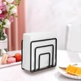thumbnail image 4 of Napkin Holder For Table, Modern Iron Napkin Dispenser With Vertical Design For Kitchen Dining Tables And Countertops, Indoor Outdoor Use, 4 of 6