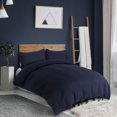 thumbnail image 3 of Unique Bargains 110gsm Brushed Polyester Duvet Cover Set Bedding Set with Bowtie,3-Pieces,, 3 of 9
