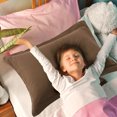 thumbnail image 3 of PiccoCasa Soft 1800 Microfiber Oxford Pillowcases 2Pcs, Non-Standard Coffee, 3 of 9