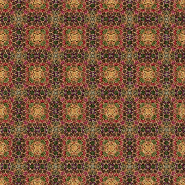 Ahgly Company Tapis d'Intérieur Lavable à la Machine, Carré, Transitionnel, Rouge Safran, Tapis de Zone, 4 Pieds Carré