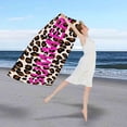 thumbnail image 5 of TopLLC Beach Towel Microfiber Beach Towel Super Lightweight Colorful Bath Towel Sandproof Beach Blanket Multi-Purpose Towel For Travel Swimming Pool 28x55 Inch on Clearance, 5 of 5