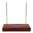 thumbnail image 1 of AMERTEER Holder Receipt Spike Restaurant Checkspindle Bill Ticket Desk Memo Stick Fork Wooden Stabber Rod Straight, 1 of 6
