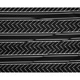 thumbnail image 4 of oneOone Tissu Polyester Lycra à Chevrons Imprimés en Blocs 1 Yard 56 Pouces de Large, 4 of 4