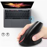 TIMIFIS Mouse WiFi Rechargeable Wireless Engineering Mouse Optical Buttons Vertically Wirelessly Protect Gift