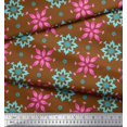 thumbnail image 3 of Soimoi polyester Crepe Fabric Artistic Floral Print Sewing Fabric Yard 42 Inch Wide, 3 of 3